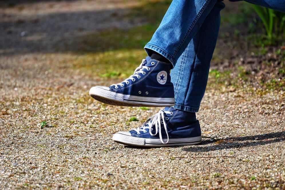 casual chic chaussures converses